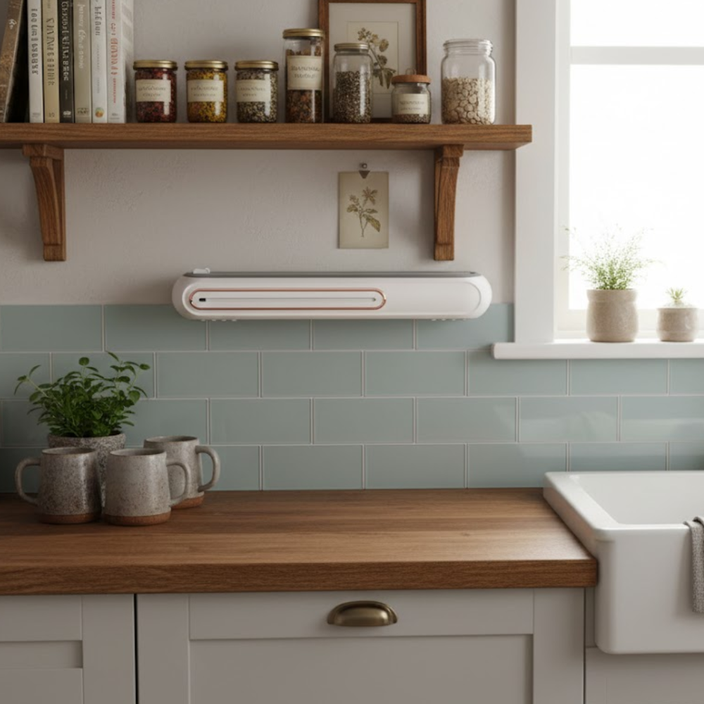 Magnetic Plastic Wrap Cutter