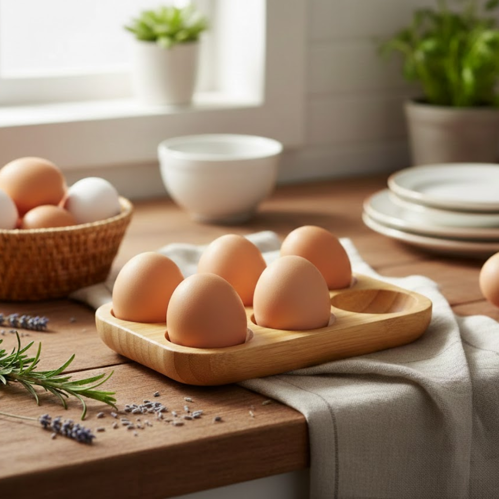 Wooden Egg Holder